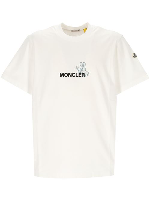 Moncler x FRGMT Cartoon Logo Cotton T-Shirt Moncler Genius | 9U8C000-01M3265001